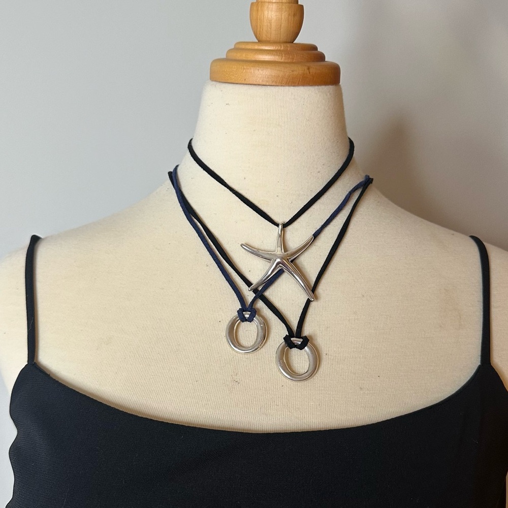 Sterling Silver Nautical Necklace Set